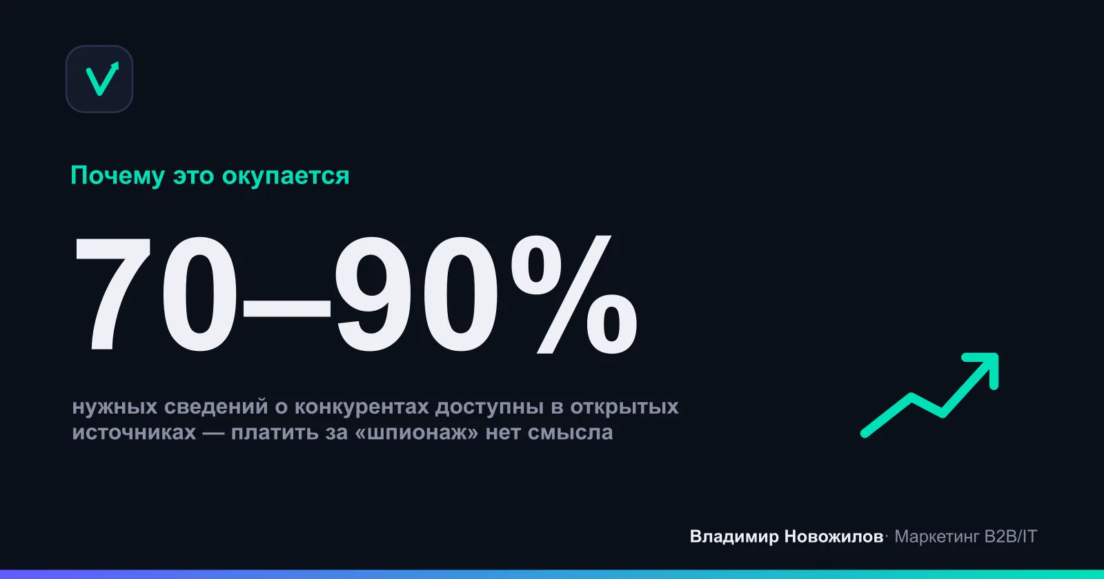 Регулярная работа с данными о рынке напрямую влияет на скорость и качество решений.